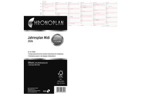 Kalendereinlage Chronoplan Jahresplan Midi, Art.-Nr. 5050J - Paterno B2B-Shop