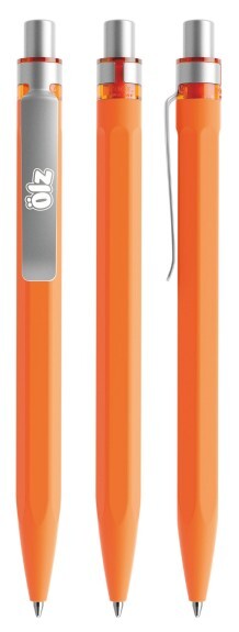 Kugelschreiber Soft Touch orange, Art.-Nr. QS50-PRS-ÖLZ - Paterno B2B-Shop