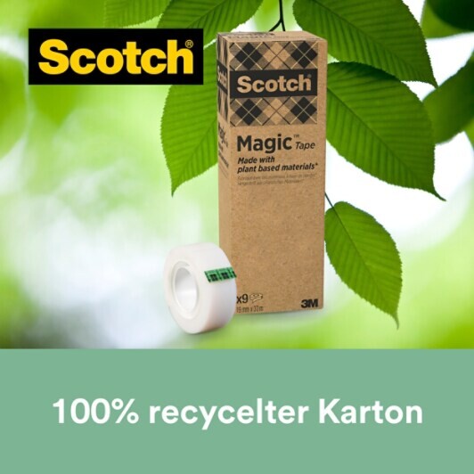 Klebeband Scotch® Magic™ 19x33 mit 66 %, Art.-Nr. 900-1933 - Paterno B2B-Shop Klebeband Scotch® Magic™ 19x33 mit 66 %, Art.-Nr. 900-1933 - Paterno B2B-Shop