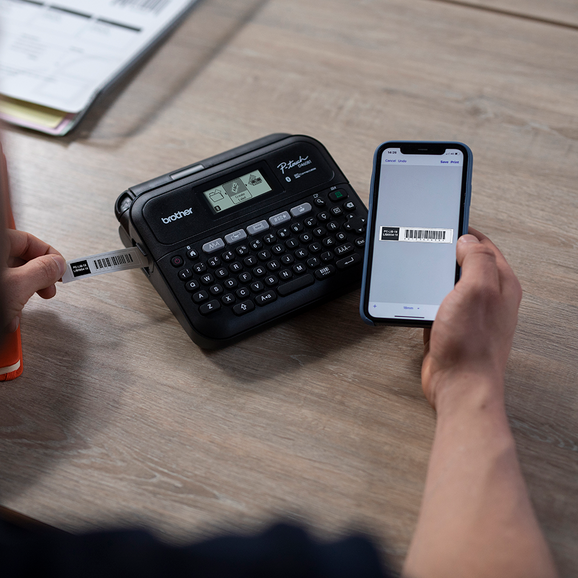 Beschriftungsgerät Brother PTD-460, Art.-Nr. PTD460BTVP - Paterno B2B-Shop