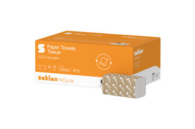 Papierhandtücher Satino 2-lagig C-Falz recycling weiß, Art.-Nr. 277041 - Paterno B2B-Shop