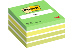 Haftnotizwürfel Post-it 76x76 mm pastelgrün, Art.-Nr. 2028G - Paterno B2B-Shop