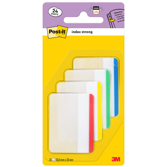 Haftstreifen Post-it Index Strong Filing - flach, Art.-Nr. 686F-1 - Paterno B2B-Shop Haftstreifen Post-it Index Strong Filing - flach, Art.-Nr. 686F-1 - Paterno B2B-Shop