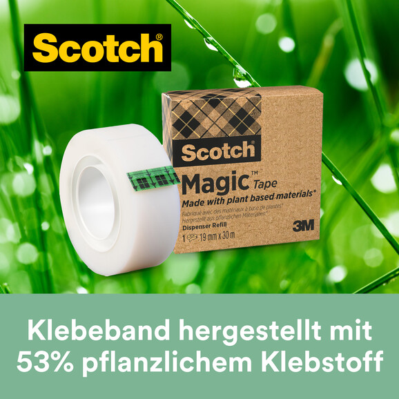 Klebeband Scotch® Magic™ 19x33 mit 66 %, Art.-Nr. 900-1933 - Paterno B2B-Shop Klebeband Scotch® Magic™ 19x33 mit 66 %, Art.-Nr. 900-1933 - Paterno B2B-Shop